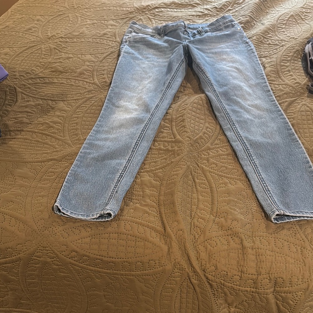 Size 12.5 Justice Light Blue Kids Jeans